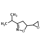 CAS 登录号：147289-10-9， 3-异丙基-5-(2-环氧乙烷基)-4,5-二氢-1,2-恶唑