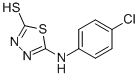 CAS 登录号：14731-29-4， 5-[(4-氯苯基)氨基]-1,3,4-噻二唑-2-硫醇