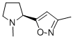 CAS#: 147402-53-7, 3-Methyl-5-[(2S)-1-Methylpyrrolidin-2-Yl]-1,2-Oxazole