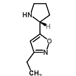 CAS#: 147402-75-3, 3-Ethyl-5-[(2R)-2-Pyrrolidinyl]-1,2-Oxazole