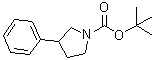 CAS 登录号：147410-43-3， 3-苯基-1-吡咯烷羧酸叔丁酯