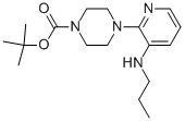 CAS#: 147539-20-6, 4-[3-(Propylamino)-2-Pyridinyl]-1-Piperazinecarboxylic Acid 1,1-Dimethylethyl Ester