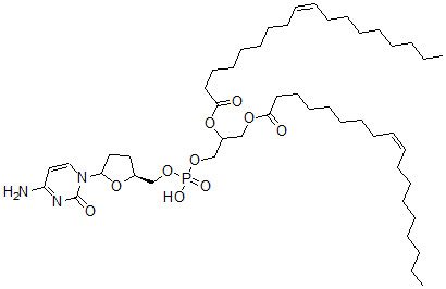CAS#: 147556-77-2, [3-[[(2S)-5-(4-Amino-2-Oxopyrimidin-1-Yl)Oxolan-2-Yl]Methoxy-Hydroxyphosphoryl]Oxy-2-[(Z)-Octadec-9-Enoyl]Oxypropyl] (Z)-Octadec-9-Enoate