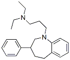 CAS 登录号：14760-55-5， 1-[3-(二乙基氨基)丙基]-3-苯基-2,3,4,5-四氢-1H-1-苯并氮杂卓