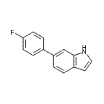 CAS#: 147621-16-7, 6-(4-Fluorophenyl)-1H-Indole