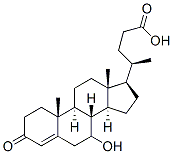 CAS 登录号：14772-95-3， 3-氧代-7-羟基胆-4-烯酸
