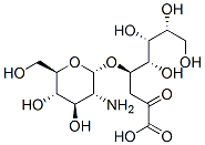 CAS 登录号：147769-42-4， (4R,5S,6R,7R)-4-[(2S,3R,4R,5S,6R)-3-氨基-4,5-二羟基-6-(羟基甲基)四氢吡喃-2-基]氧基-5,6,7,8-四羟基-2-氧代辛酸