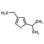 CAS#: 147871-78-1, 4-Ethyl-2-Isopropylthiophene