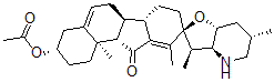 CAS 登录号：14788-78-4， O-乙酰基介藜芦碱