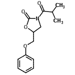 CAS#: 14789-97-0, 3-Isobutyryl-5-(Phenoxymethyl)-1,3-Oxazolidin-2-One