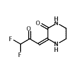CAS#: 147917-04-2, (3E)-3-(3,3-Difluoro-2-Oxopropylidene)-2-Piperazinone