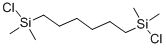 CAS#: 14799-66-7, 1,1'-(1,6-Hexanediyl)Bis[1-Chloro-1,1-Dimethyl-Silane