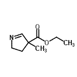 CAS#: 148028-68-6, Ethyl 4-Methyl-3,4-Dihydro-2H-Pyrrole-4-Carboxylate