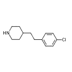 CAS#: 148135-88-0, 4-[2-(4-Chlorophenyl)Ethyl]Piperidine