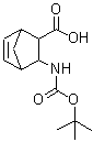 CAS#: 148257-06-1, 3-({[(2-Methyl-2-Propanyl)Oxy]Carbonyl}Amino)Bicyclo[2.2.1]Hept-5-Ene-2-Carboxylic Acid
