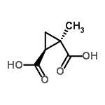 CAS 登录号：148261-95-4， (1R,2S)-1-甲基-1,2-环丙烷二甲酸