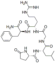CAS#: 148297-92-1, (2S)-N-[(2S)-1-[[2-[[(2S)-1-[[(2S)-1-Amino-1-Oxo-3-Phenylpropan-2-Yl]Amino]-5-(Diaminomethylideneamino)-1-Oxopentan-2-Yl]Amino]-2-Oxoethyl]Amino]-4-Methyl-1-Oxopentan-2-Yl]-5-Oxopyrrolidine-2-Carboxamide