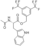 CAS#: 148451-96-1, [3,5-Bis(Trifluoromethyl)Phenyl]Methyl (2S)-2-Acetamido-3-(1H-Indol-3-Yl)Propanoate