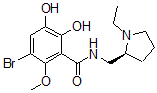 CAS 登录号：148460-80-4， 5-溴-N-[[(2S)-1-乙基吡咯烷-2-基]甲基]-2,3-二羟基-6-甲氧基苯甲酰胺