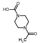 CAS 登录号：148490-38-4， 4-乙酰基-1-哌嗪羧酸