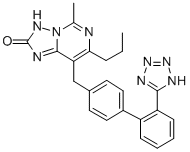 CAS#: 148504-51-2, 5-Methyl-7-Propyl-8-[[4-[2-(2H-Tetrazol-5-Yl)Phenyl]Phenyl]Methyl]-3H-[1,2,4]Triazolo[5,1-f]Pyrimidin-2-One