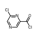 CAS#: 148673-71-6, 6-Chloro-2-Pyrazinecarbonyl Chloride