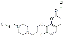 CAS#: 148711-85-7, 7-Methoxy-8-[3-(4-Methylpiperazin-1-Yl)Propoxy]Chromen-2-One Dihydrochloride