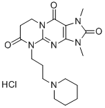 CAS#: 148711-98-2, 1,3-Dimethyl-9-(3-Piperidin-1-Ylpropyl)-6,7-Dihydropurino[7,8-A]Pyrimidine-2,4,8-Trione Hydrochloride