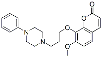 CAS#: 148727-09-7, 7-Methoxy-8-[3-(4-Phenylpiperazin-1-Yl)Propoxy]Chromen-2-One
