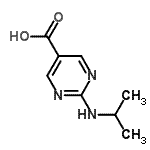 CAS 登录号：148741-64-4， 2-(异丙基氨基)-5-嘧啶羧酸