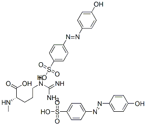 CAS#: 149017-67-4, Monomethylarginine di-(4-hydroxyazobenzene-4'-sulfonate)