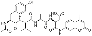 CAS#: 149231-65-2, N-Acetyl-L-Tyrosyl-L-Valyl-L-Alanyl-N-(4-Methyl-2-Oxo-2H-1-Benzopyran-7-Yl)-L-alpha-Asparagine
