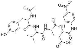 CAS 登录号：149231-66-3， N-乙酰基-L-酪氨酰-L-缬氨酰-L-丙氨酰-N-(4-硝基苯基)-L-alpha-天冬氨酰胺