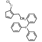 CAS#: 149272-90-2, Chloro(2-Ethyl-1,3-Cyclopentadien-1-Yl)Nickel - Triphenylphosphine (1:1)