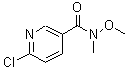 CAS 登录号：149281-42-5， 6-氯-N-甲氧基-N-甲基烟酰胺