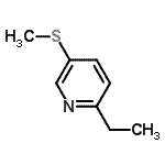 CAS#: 149281-49-2, 2-Ethyl-5-(Methylsulfanyl)Pyridine