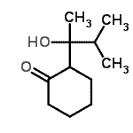 CAS 登录号：149296-47-9， 2-(2-羟基-3-甲基-2-丁烷基)环己酮
