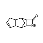 CAS 登录号：14930-21-3， 9-氮杂四环[5.4.1.0<sup>2,6</sup>.0<sup>8,11</sup>]十二碳-4-烯-10-酮