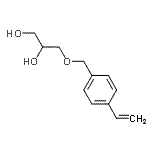 CAS 登录号：149305-62-4， 3-[(4-乙烯基苯基)甲氧基]丙烷-1,2-二醇