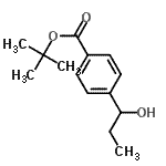 CAS#: 149324-85-6, 2-Methyl-2-Propanyl 4-(1-Hydroxypropyl)Benzoate