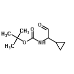CAS#: 149357-93-7, 2-Methyl-2-Propanyl (1-Cyclopropyl-2-Oxoethyl)Carbamate