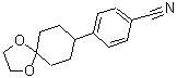 CAS#: 149507-27-7, 4-(1,4-Dioxaspiro[4.5]Dec-8-Yl)Benzonitrile