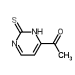 CAS 登录号：149530-86-9， 1-(2-硫代-2,3-二氢-4-嘧啶基)乙酮
