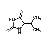 CAS 登录号：149697-15-4， 5-异丙基-2,4-咪唑烷二硫酮