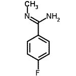 CAS#: 149742-97-2, 4-Fluoro-N'-Methylbenzenecarboximidamide