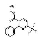 CAS#: 149770-27-4, Ethyl 2-Phenyl-6-(Trifluoromethyl)Nicotinate