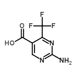 CAS 登录号：149771-23-3， 2-氨基-4-(三氟甲基)-5-嘧啶羧酸