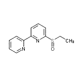 CAS 登录号：149775-39-3， 6-(乙基亚磺酰)-2,2'-联吡啶