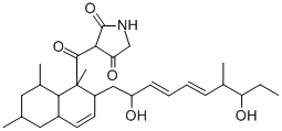 CAS 登录号：149779-40-8， 4-[2-[(3E,5E)-2,8-二羟基-7-甲基癸-3,5-二烯基]-1,6,8-三甲基4a,5,6,7,8,8a-六氢-2H-萘-1-羰基]-5-羟基-1,2-二氢吡咯-3-酮