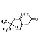 CAS 登录号：149794-10-5， N-乙基-N-{[(2-甲基-2-丙基)氧基]羰基}甘氨酸